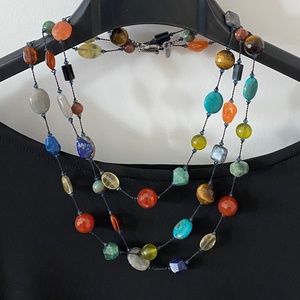 MARGO MORRISON multi-colored necklace